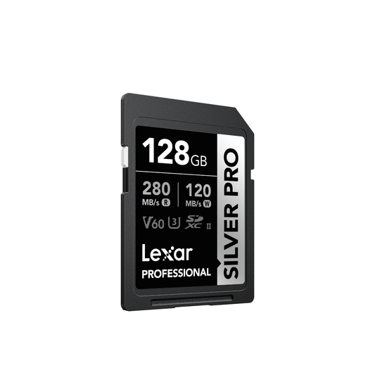 Tarjeta de Memoria SD Lexar Silver Pro Professional - 128 GB