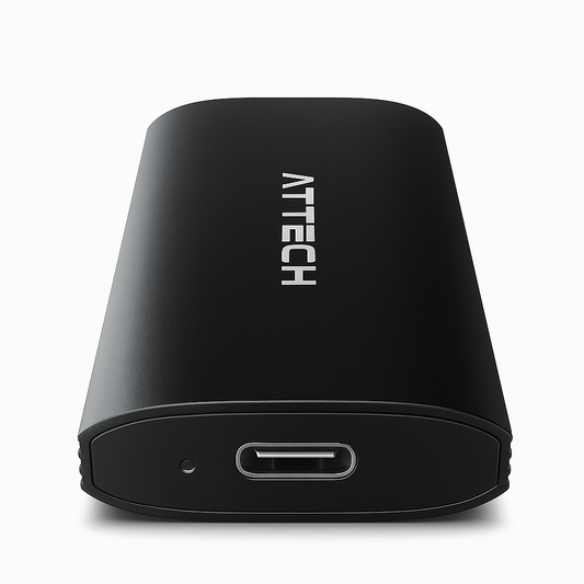 Disco Sólido SSD Portable Attech® AT650ePro 1TB USB3.2 - 2000Mb/s