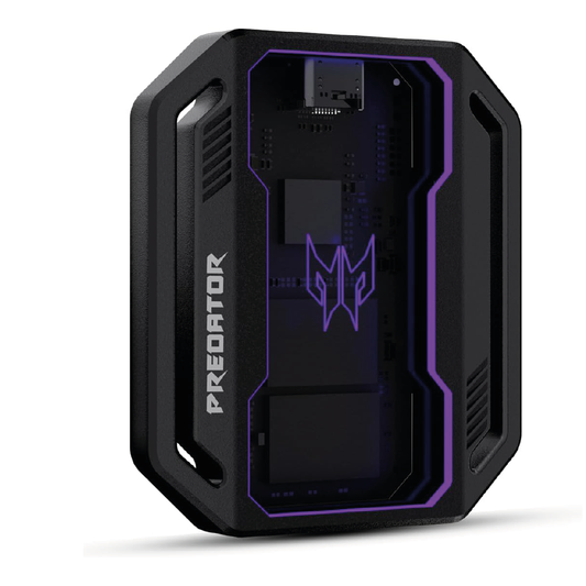 Disco Sólido SSD Portable PREDATOR GP30 1TB USB3.2 2000Mb/s