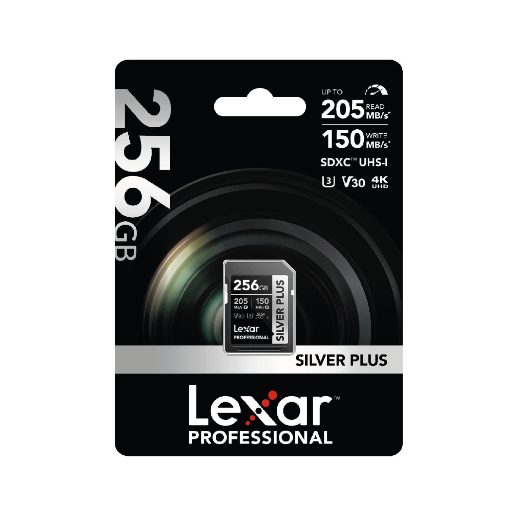 Tarjeta de Memoria SD Lexar Silver Plus Professional - 256GB