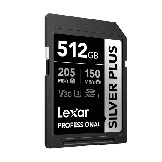 Tarjeta de Memoria SD Lexar Silver Plus Professional - 512GB