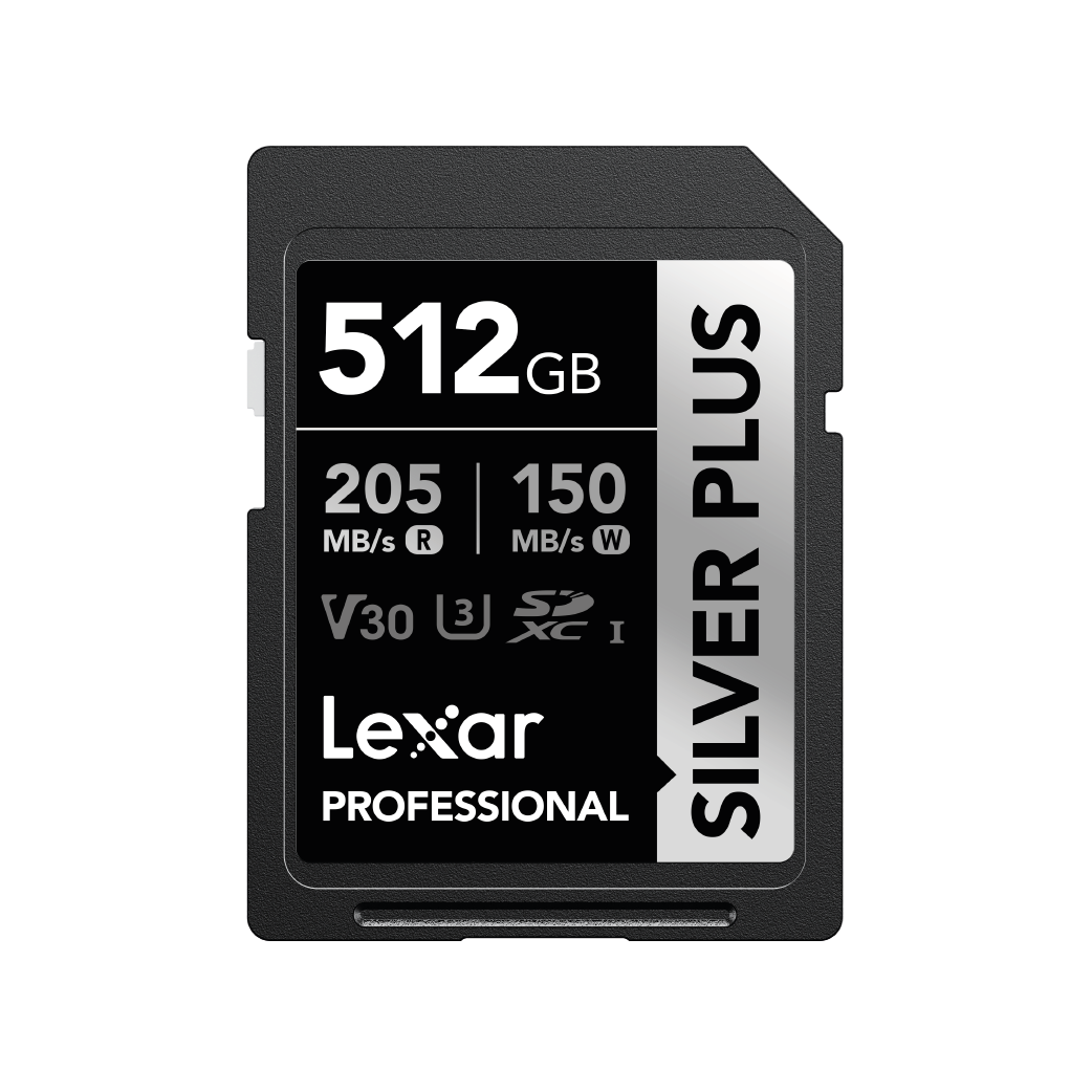 Tarjeta de Memoria SD Lexar Silver Plus Professional - 512GB