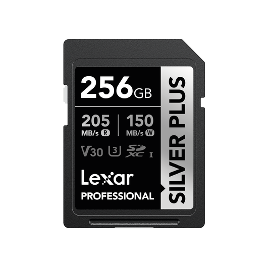 Tarjeta de Memoria SD Lexar Silver Plus Professional - 256GB