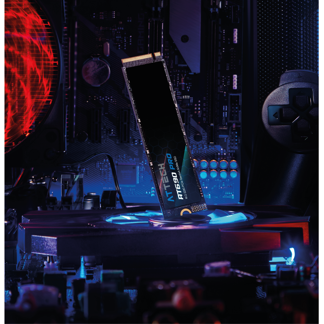 Disco Sólido SSD Attech AT690 PRO M.2 NVMe PCIe 4x4 - 1TB / 2TB