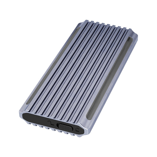 Rack o Enclosure Metálico Attech Dual AT1100 - M.2 PCIe(NVMe) y M.2 Sata(NGFF)