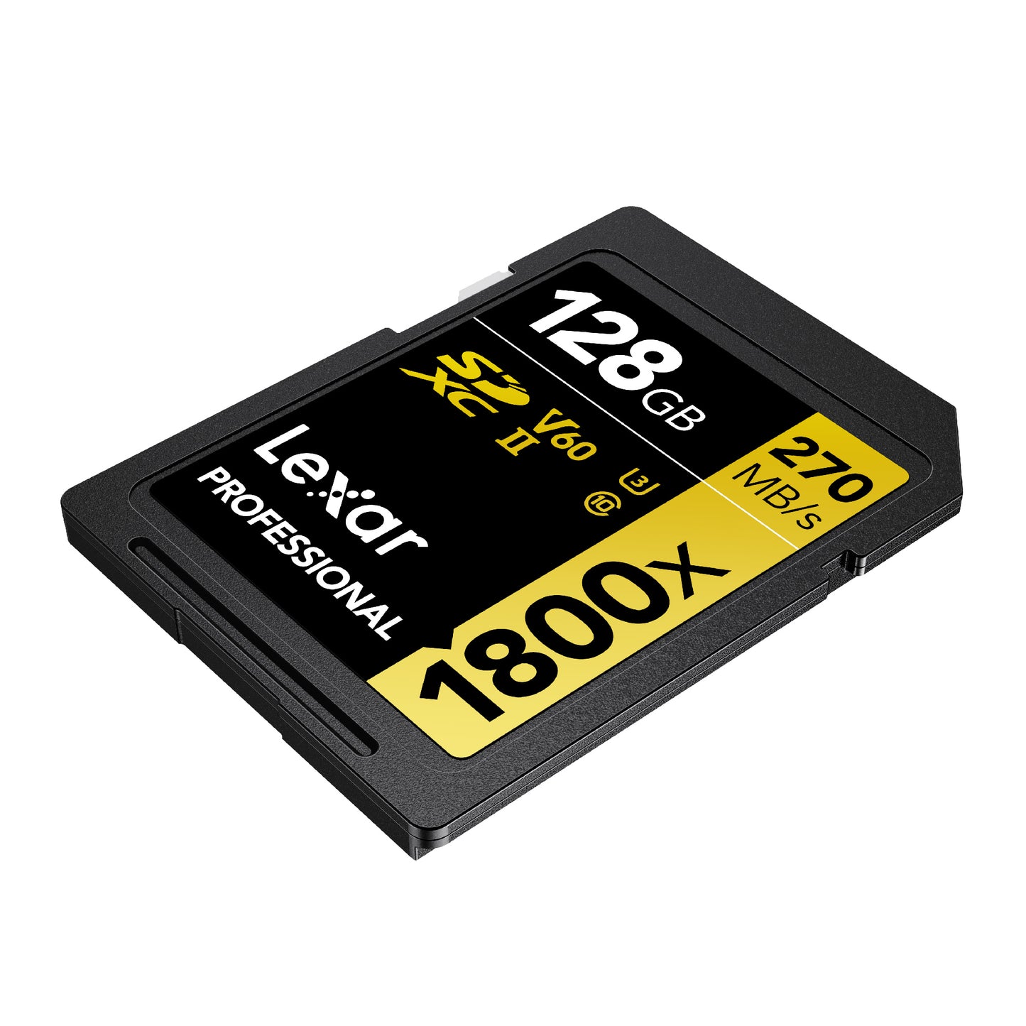 Tarjeta De Memoria SD Lexar Gold Professional 1800x - 128GB