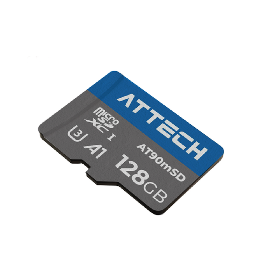 Tarjeta De Memoria Micro SD Attech AT90mSD 128GB