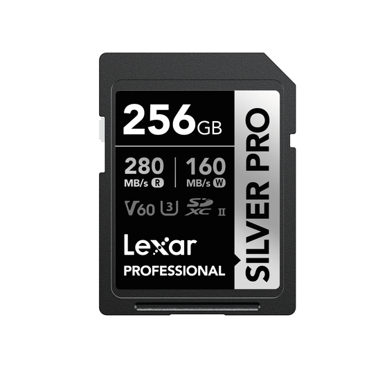 Tarjeta de Memoria SD Lexar Silver Pro Professional - 256 GB