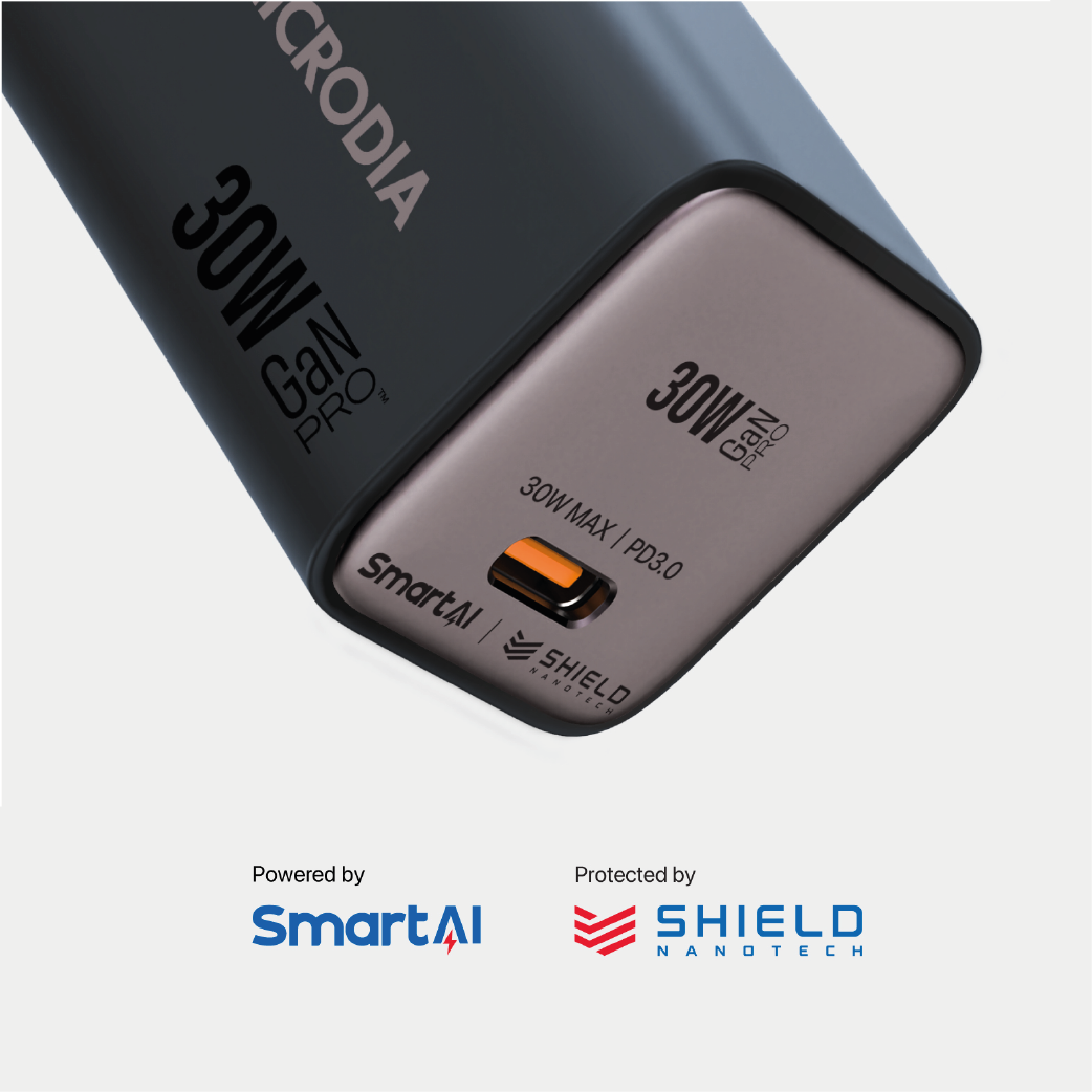 Cargador De Pared Microdia 30w 1 Puerto Usb-c Carga Rapida