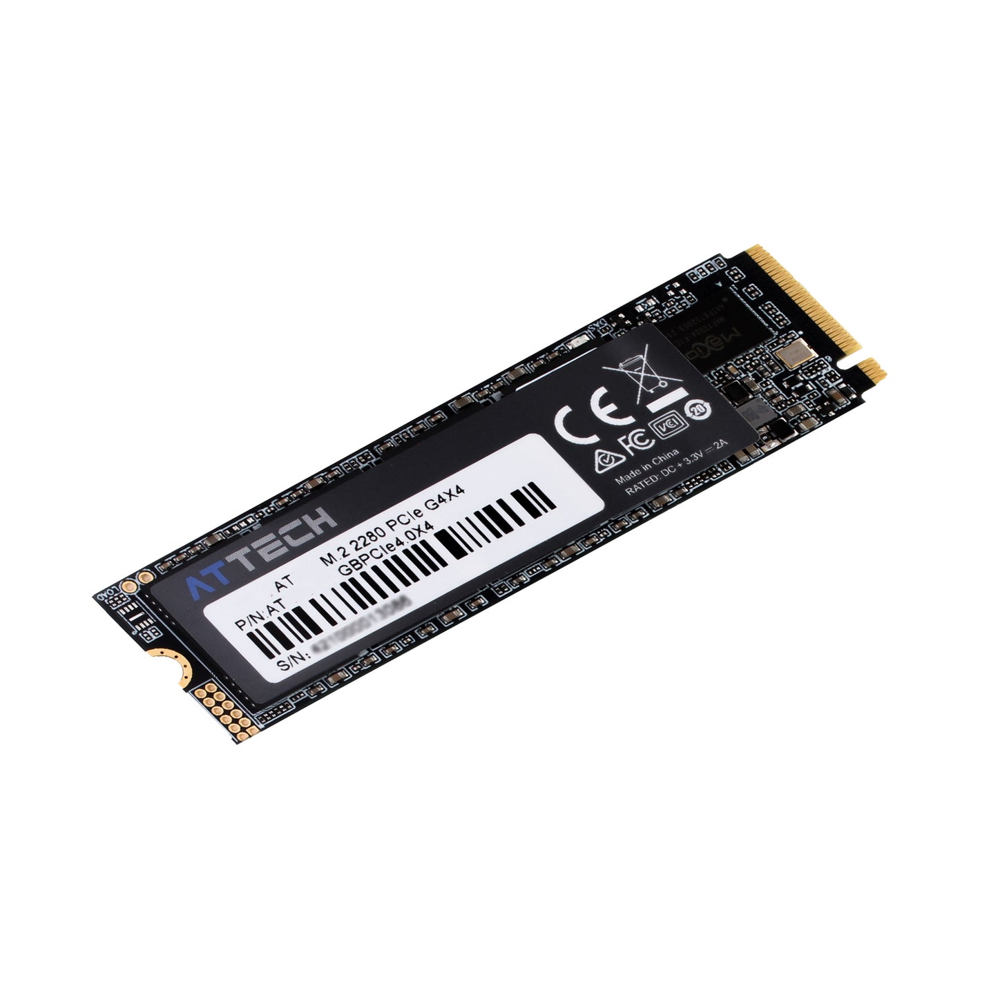 Disco Sólido SSD Attech AT690 PRO M.2 NVMe PCIe 4x4 - 1TB / 2TB