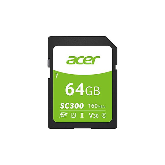 Tarjeta de memoria SD Acer SC300 - 64GB / 128GB