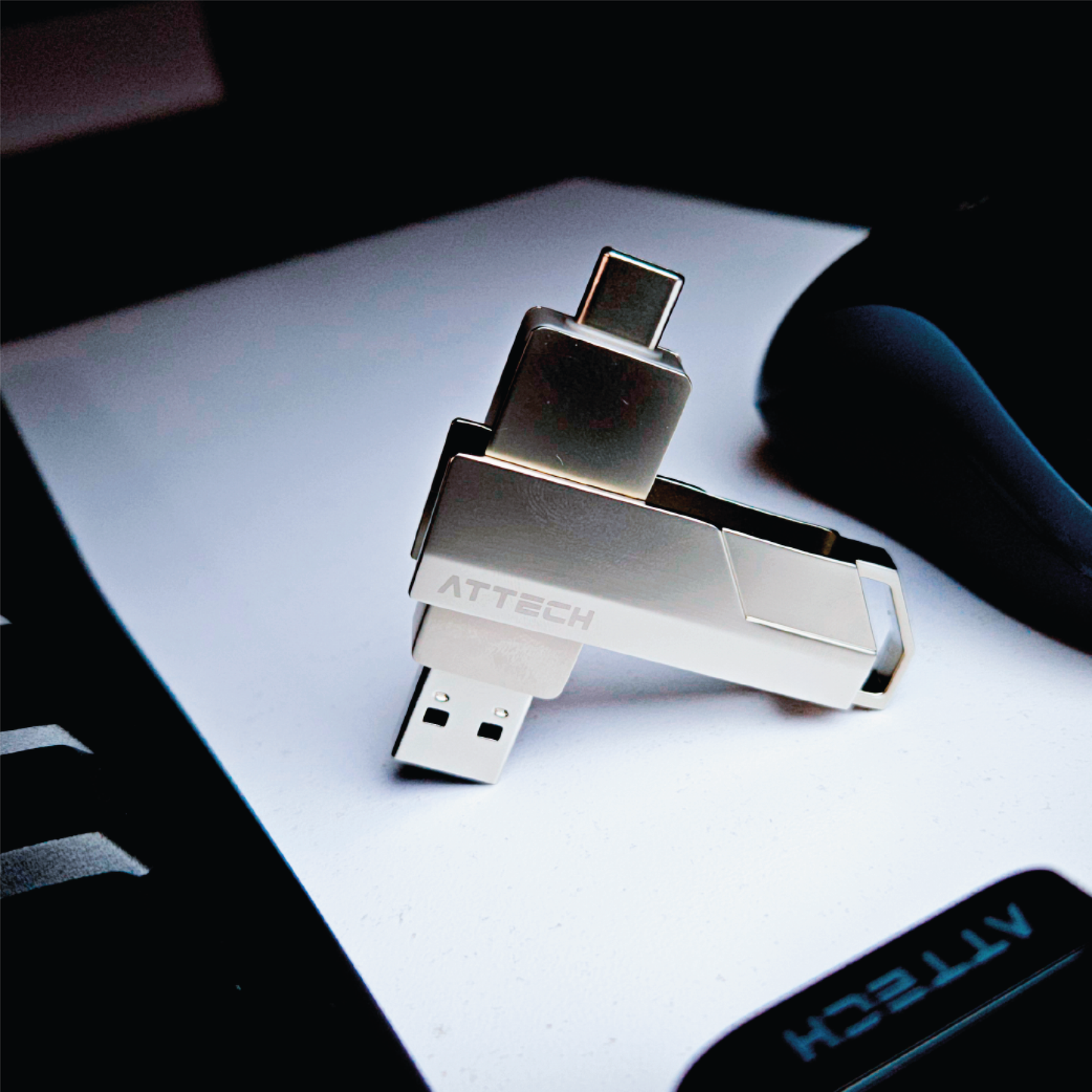 Memoria Usb Dual drive Attech at150DD Usb 3.1 - Gen1 -32GB