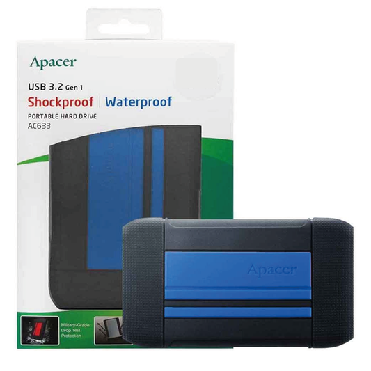 Disco portable mecánico de grado militar APACER AC633 1TB