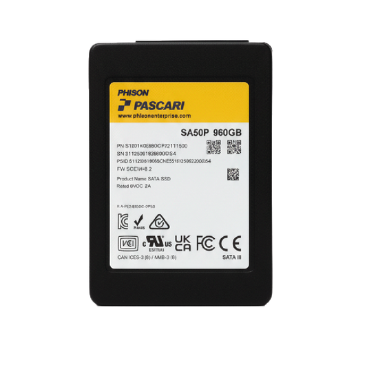 Disco Sólido SSD PHISON SA50P 960GB