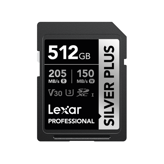 Tarjeta de Memoria SD Lexar Silver Plus Professional - 512GB