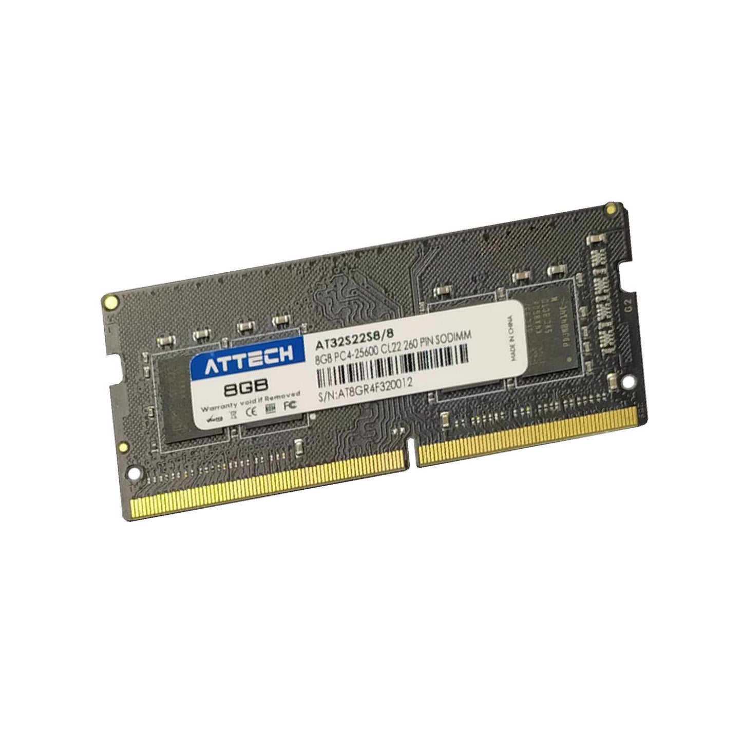 Memoria Ram Portátil Attech DDR4 - 8GB/16GB/32GB