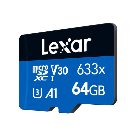 Tarjeta De Memoria Micro SD Lexar 633x Professional  - 32GB / 64GB / 128GB / 256GB
