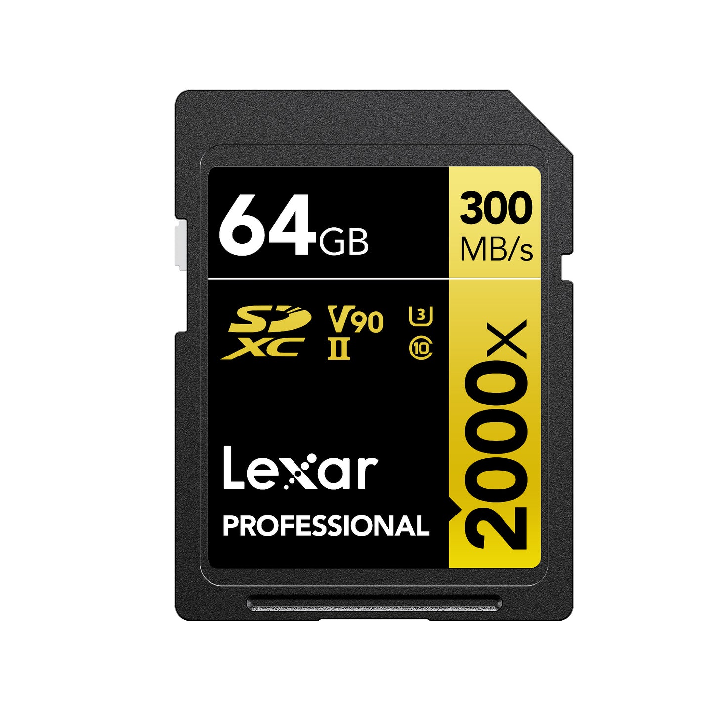 Tarjeta De Memoria SD Lexar Gold Professional 2000x - 64GB / 128GB